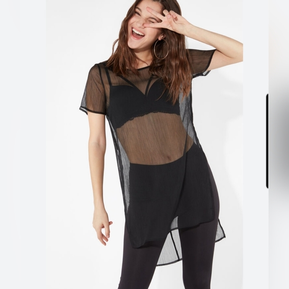 Other - 🔥La Blanca beachwear sheer black cover up size small 🔥